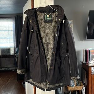 Womens Black rain Jacket
